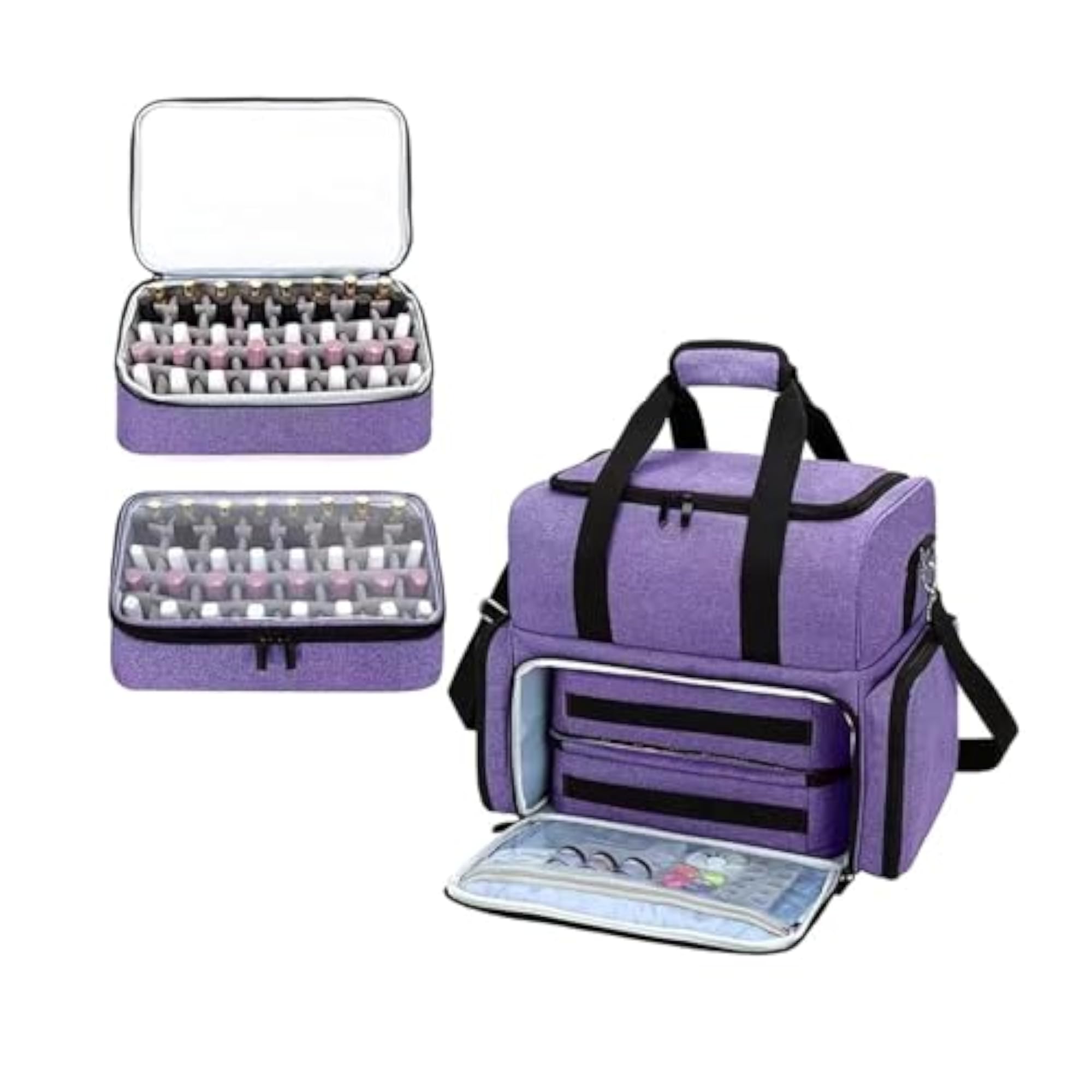 Nail Polish Organizer Carrying Case for Travel